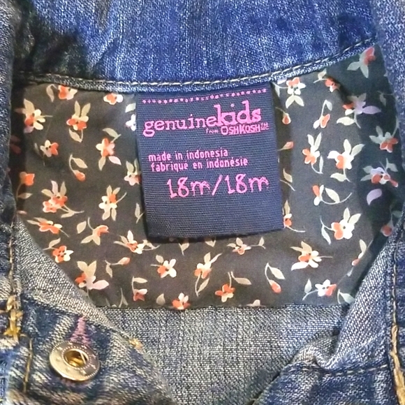Toddler Jean Jacket - Picture 2 of 5